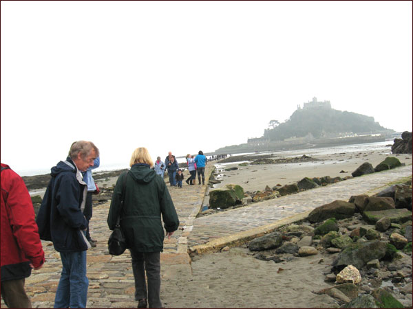 chemin dans la mer