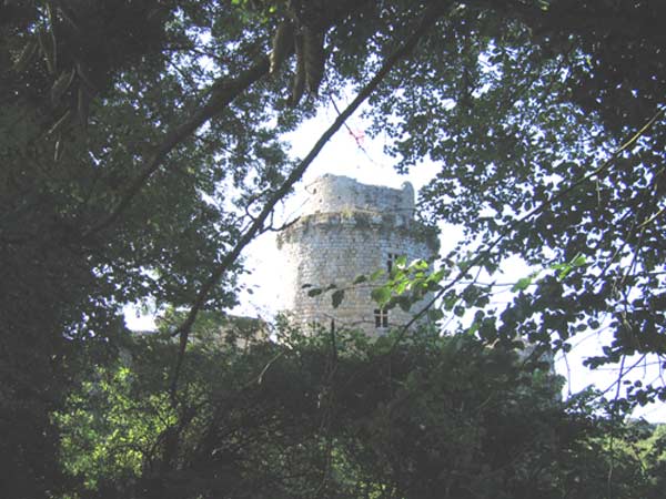 ruines du chateau de Tonquédec