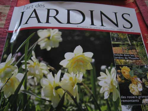 magazine "art des jardins "