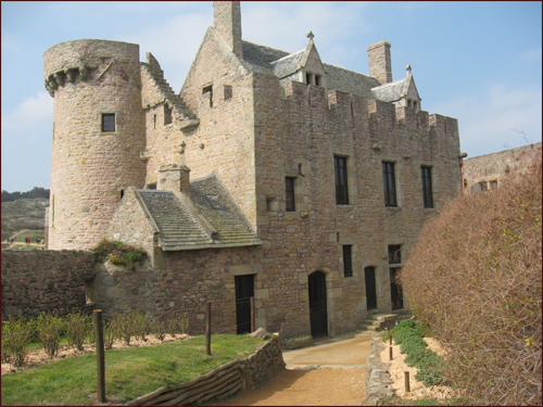 cour du château